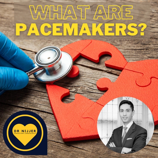 Dr Nijjer, Consultant Cardiologist, implants Pacemakers